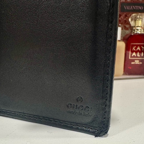 Authentic Gucci Black Guccissima Leather Continental Wallet - Picture 11 of 13